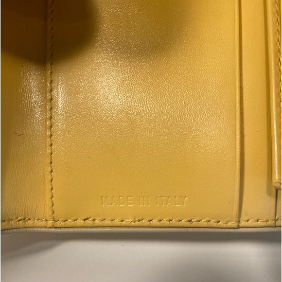 PRADA Vintage Leather Compact Trifold Wallet In Box Rare - Picture 12 of 15